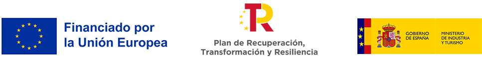 Financiado por la Unión Europea - Plan de Recuperación, Transformación y Resiliencia - Ministerio de Industria y Turismo